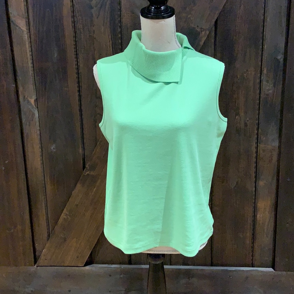 Rafaella sleeveless turtleneck